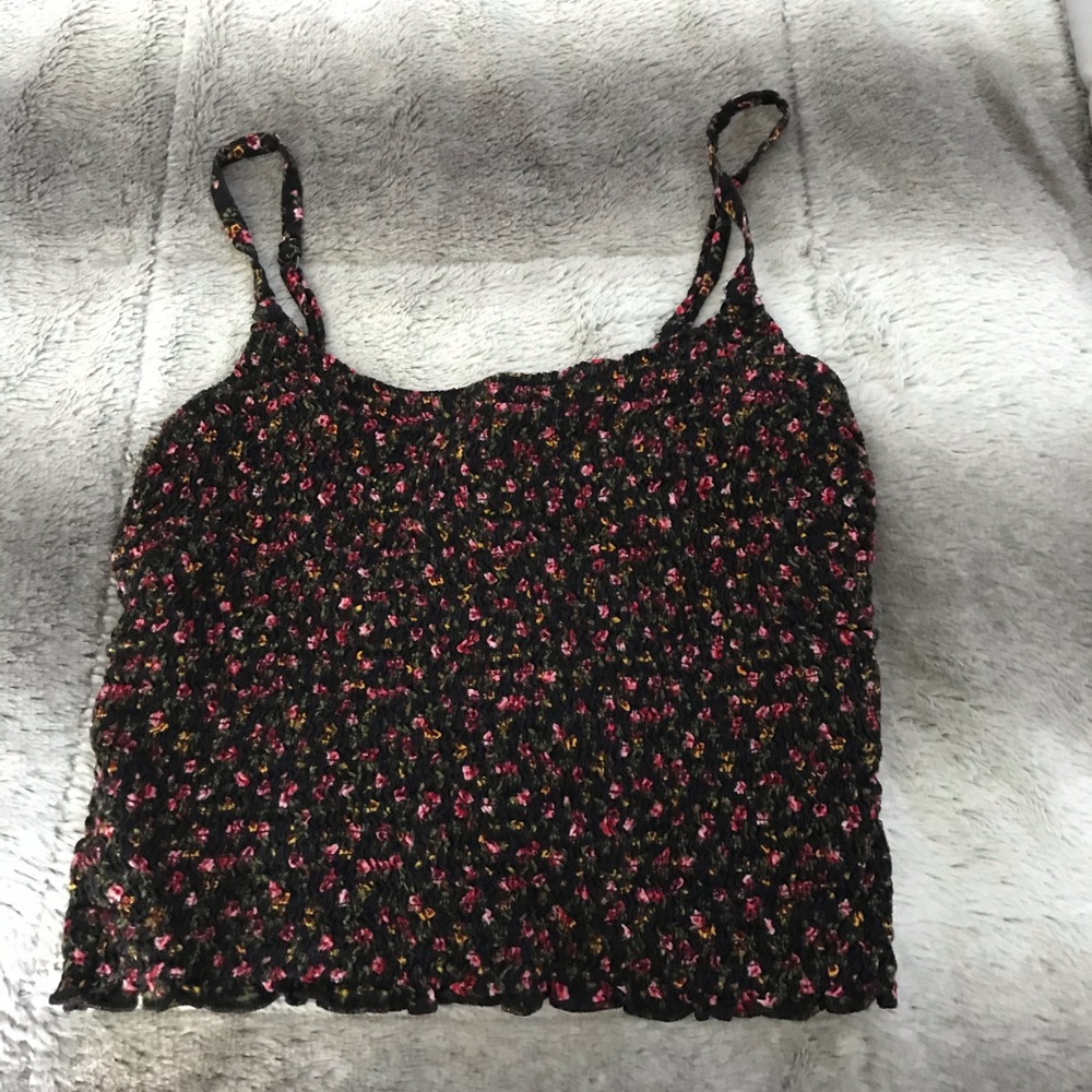 Floral Tank crop top